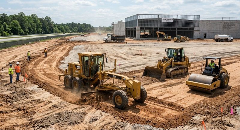 Parking Lot Gravel Repair in Gainesville, GA